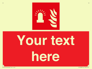 Custom Fire: Fire alarm flashing light